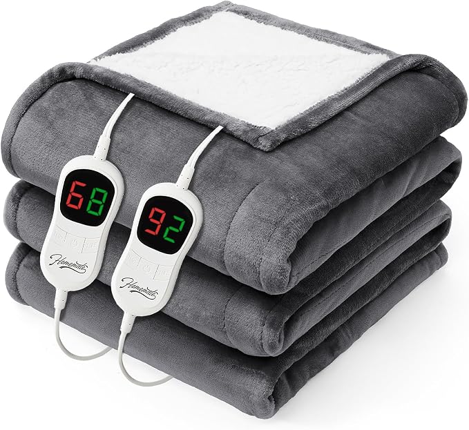 Homemate Heated Electric Blanket King Size by Homemate