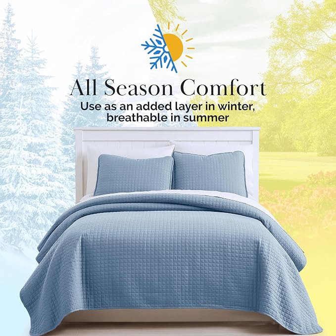 Southshore Fine Living, Inc. Twin Size Quilts, Microfiber Quilt, Lightweight - Image 9