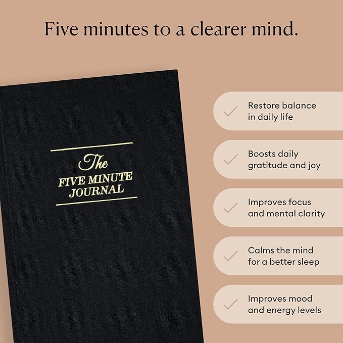 Intelligent Change The Five Minute Journal, Original Daily Gratitude Journal - Image 2