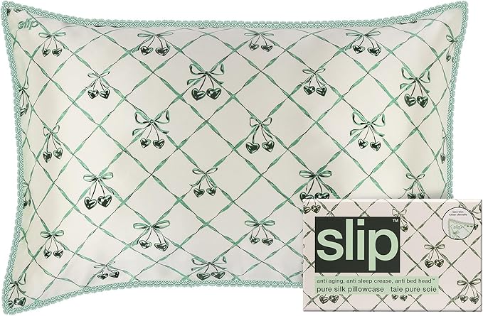 slip Queen Silk Pillowcase – Wintergreen Limited Edition by SLIP