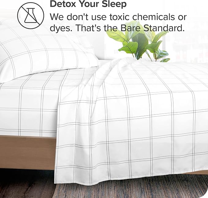 Bare Home Full Flat Sheet - Image 4