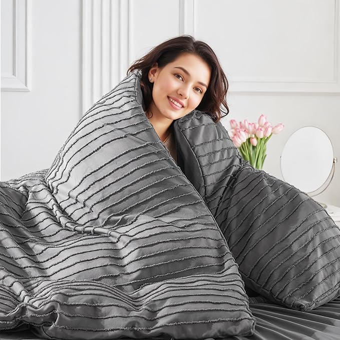 NEXHOME PRO Twin Duvet Cover, Soft and Lightweight 100% Washed Microfiber - Image 3