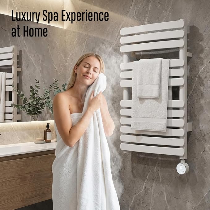 Towel Warmer, Large Size Heated Towel Rack - Image 7