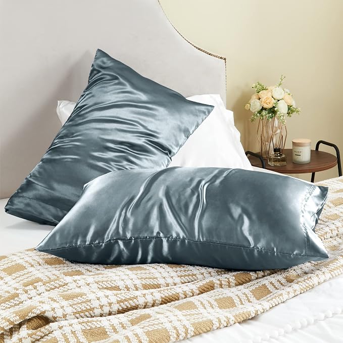 BEDELITE Satin Pillowcase for Hair and Skin, Super Soft and Cooling Similar to - Image 8