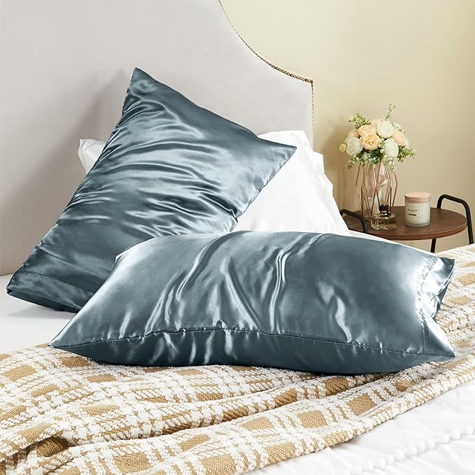 BEDELITE Satin Pillowcase for Hair and Skin, Super Soft and Cooling Similar to - Image 8