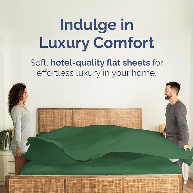 Twin XL Size Flat Sheet - Image 2