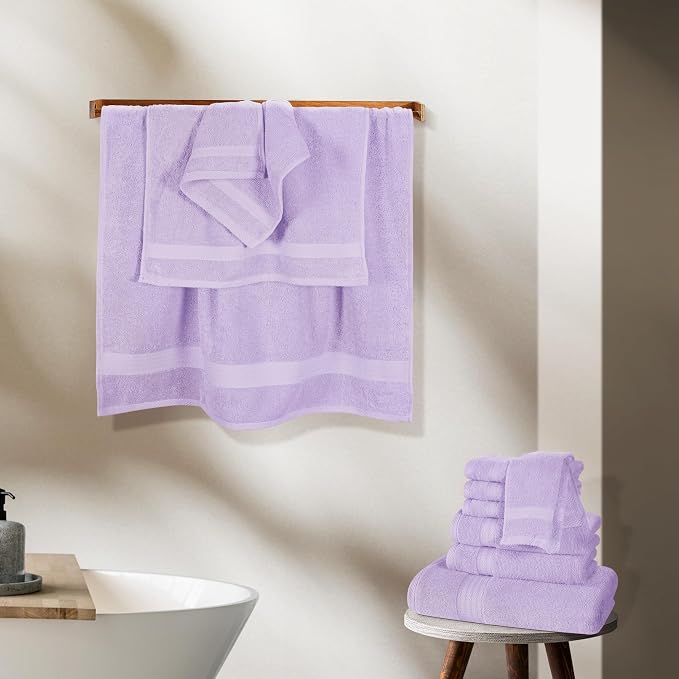 GLAMBURG Ultra Soft 24-Piece Towel Set - Image 4