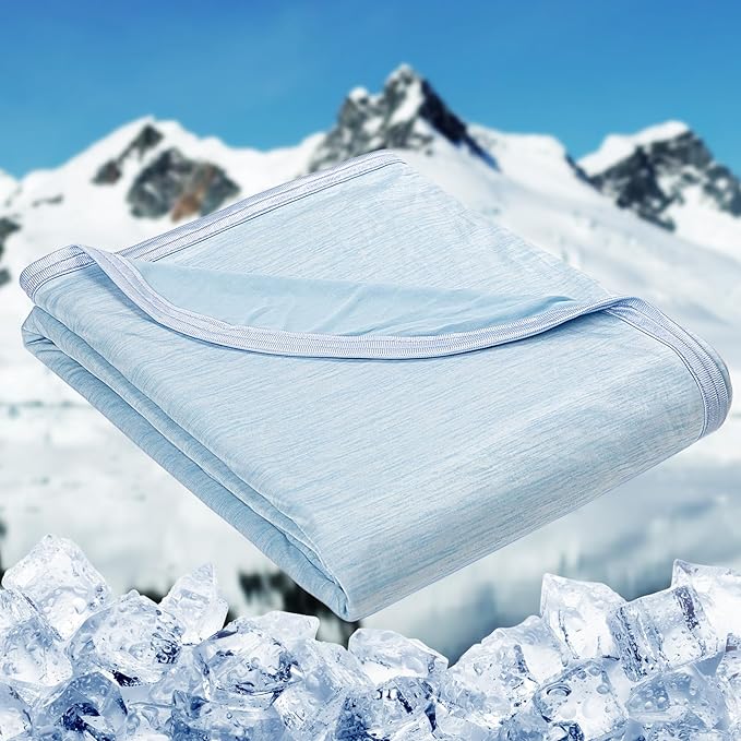 HOMFINE Cooling Blanket for Hot Sleepers by HOMFINE