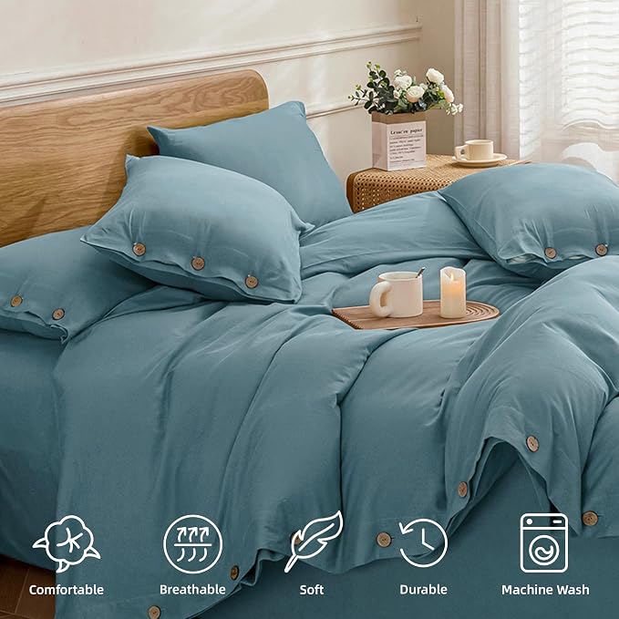 JELLYMONI Cotton Duvet Cover Full Size - Image 4