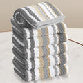 VOOVA & MOVAS Cotton Washcloths Set of 6, Soft Wash Cloths Set by VOOVAMOVAS
