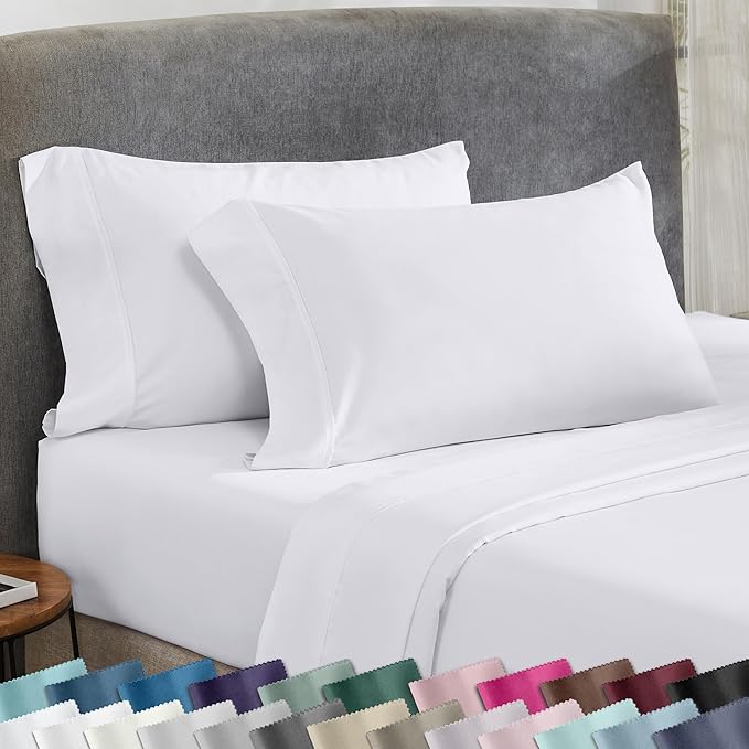 California Design Den Standard Queen Size Pillowcase Set by CaliforniaDesignDen
