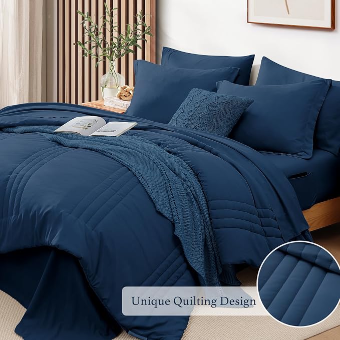 Monbix Queen Comforter Set - Image 5