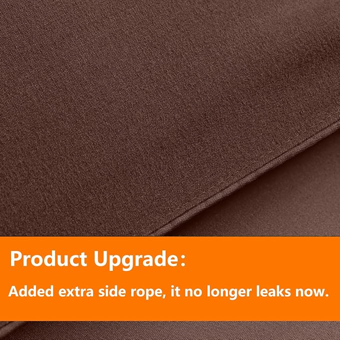 TAIMIT Brown Queen Size Comforter Set - Image 3