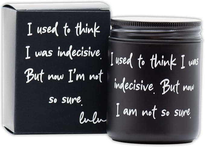 Lulu Candles | Blue Citrus | Funny Gifts Scented Soy Jar Candle | Hand Poured by LULUCANDLES