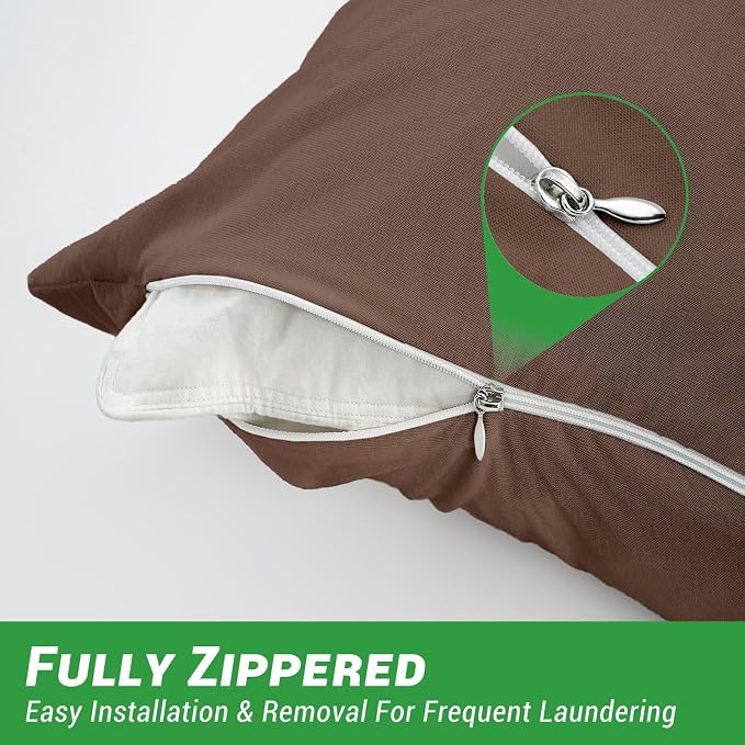 Gogreen Bamboo Rayon Waterproof Pillow Protector, Breathable Pillow Cover - Image 3