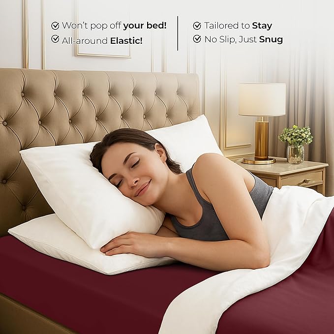 Utopia Bedding King Fitted Sheet - Image 8