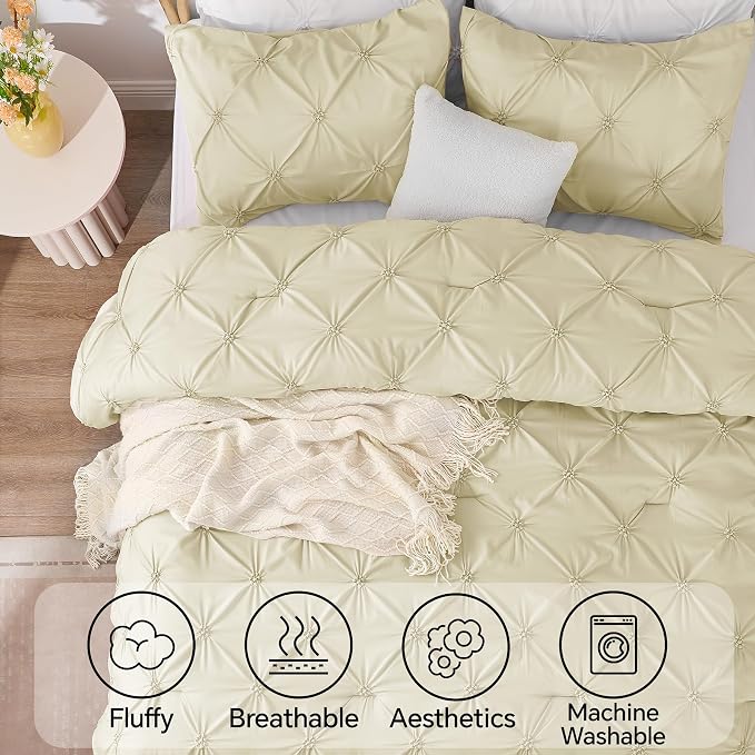 BEDELITE Beige Twin Comforter Set - Image 5