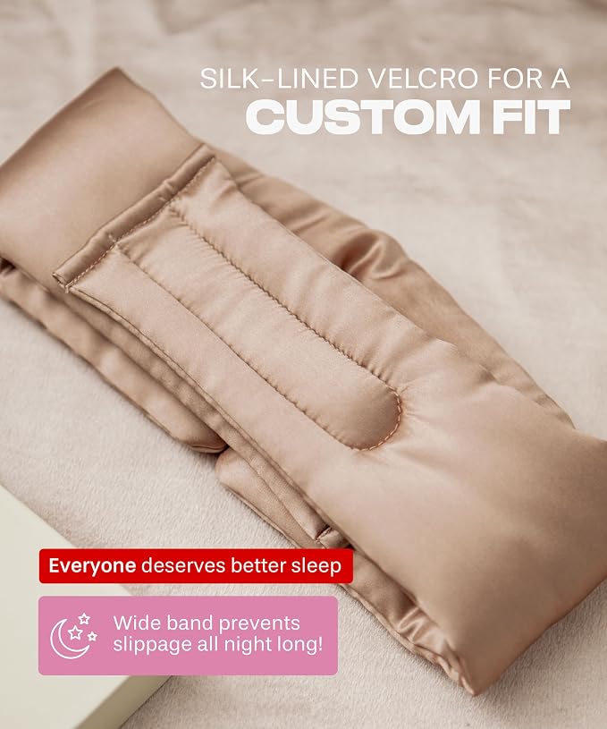 SUNDAYSILKS™ | Adjustable Silk Sleep Mask - Image 4