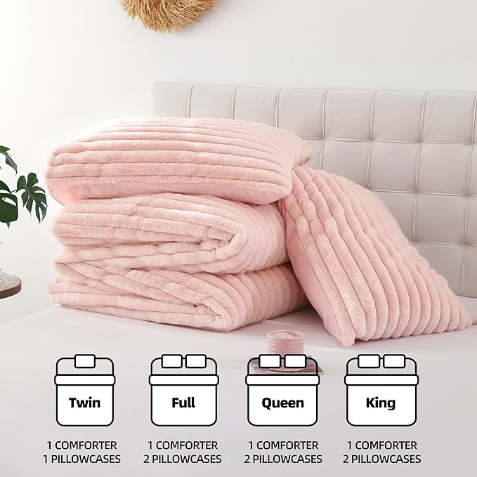 Smoofy Fluffy Twin Comforter Sets 2 Pieces - Image 7