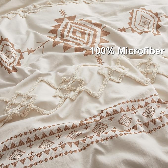 Oli Anderson Boho Duvet Cover Set Twin Size, Durable and Super Soft Duvet Covers - Image 3