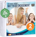Utopia Bedding Mattress Protector Zippered Full XL Size, 100% Waterproof Bed by UTOPIABEDDING