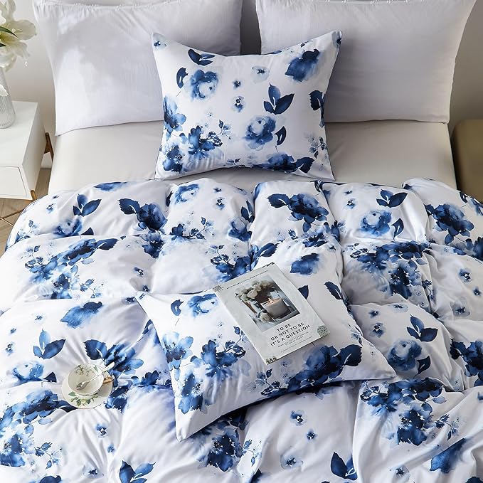 Cupocupa Duvet Cover King Size Set Boho Floral Pattern King Duvet Cover Set - Image 6