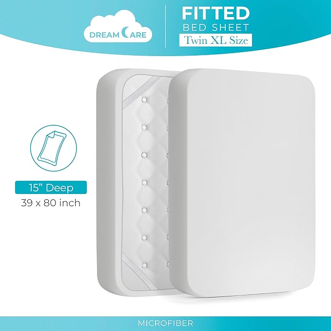 DREAMCARE Deep Pocket Fitted Sheet - Image 4