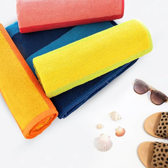 Casa Copenhagen Malibu Towel 4Pcs Orange - Image 6