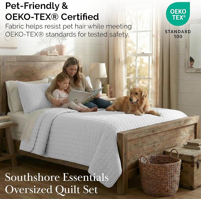 Southshore Fine Living, Inc. Twin XL Comforter Quilt Set, Dorm Room Bedding - Image 5
