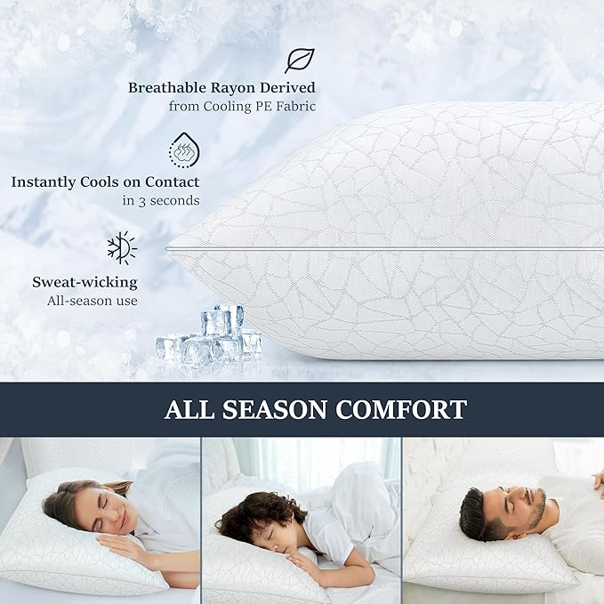 COZSINOOR King Size Bed Pillows - Image 3