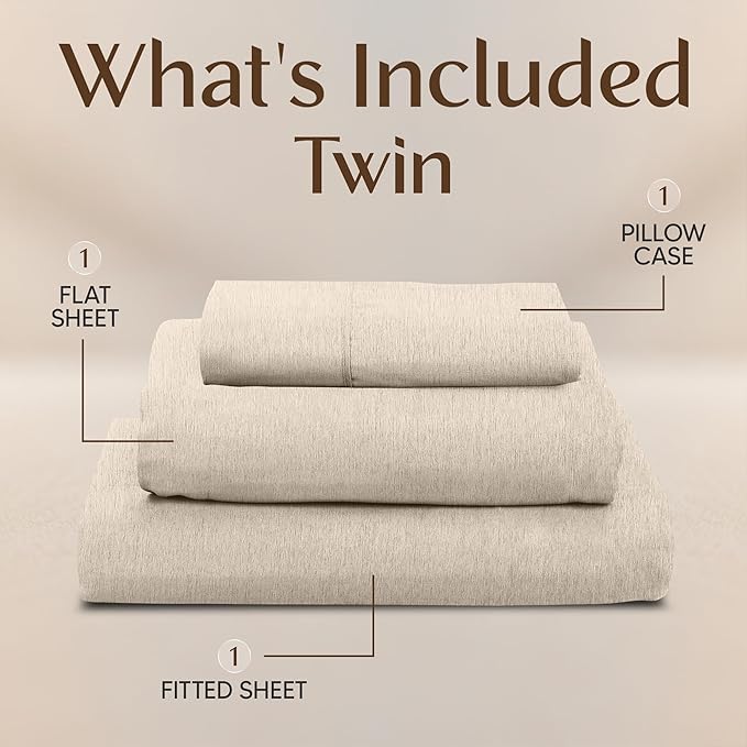 Utopia Bedding Twin Sheet Set – 3 Piece Bed Sheets - Image 3