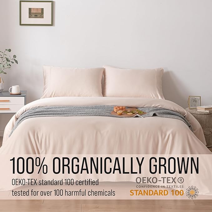 Bella Coterie | Luxury Bamboo Viscose Standard Size Pillowcase Set | 100% - Image 4
