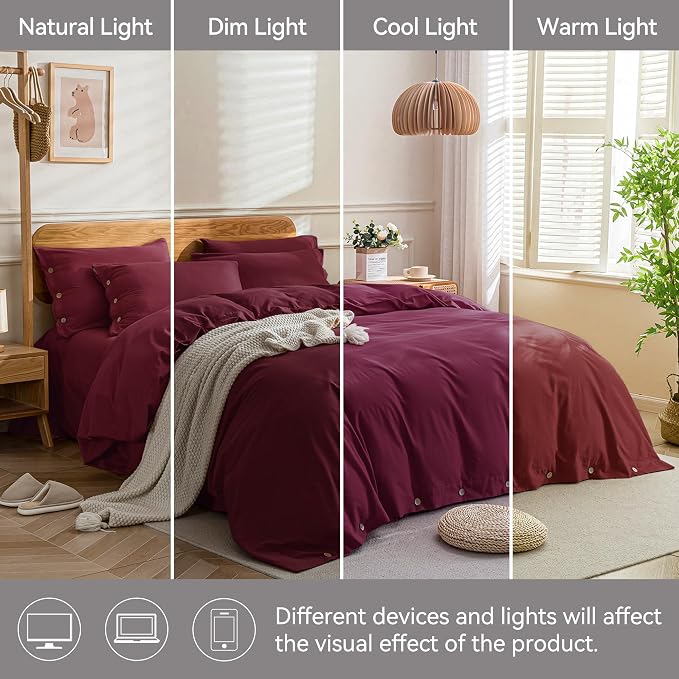 JELLYMONI Cotton Duvet Cover Full Size - Image 9