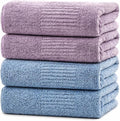 SEISSO 2 Pack Extra Large Bath Towels 63"x35", Bath Sheets by SEISSO