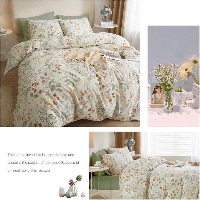 mixinni White Duvet Cover Set - Image 7