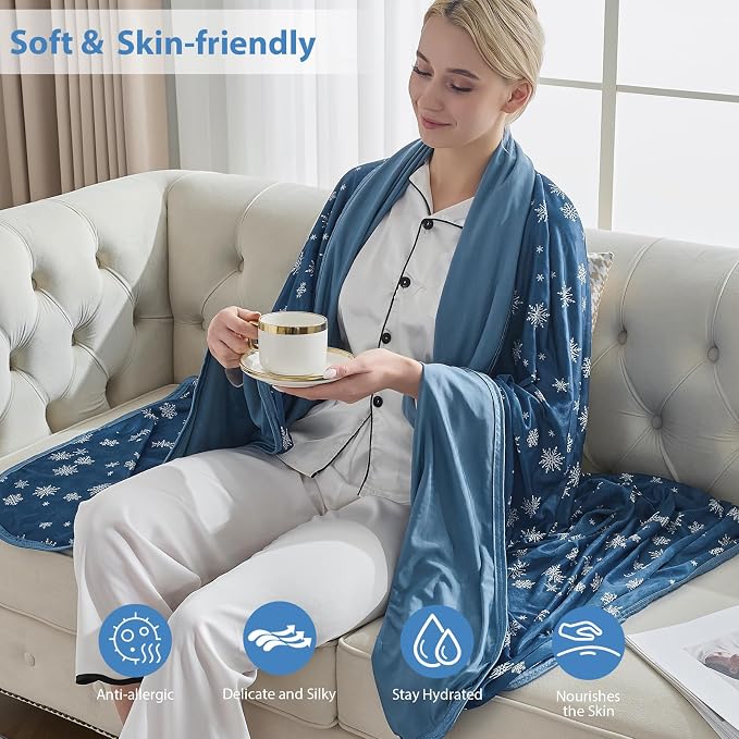 OIGAE Cooling Blanket for Hot Sleepers - Image 3