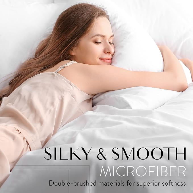 Danjor Linens Bed Sheet Set Queen Size - Image 4
