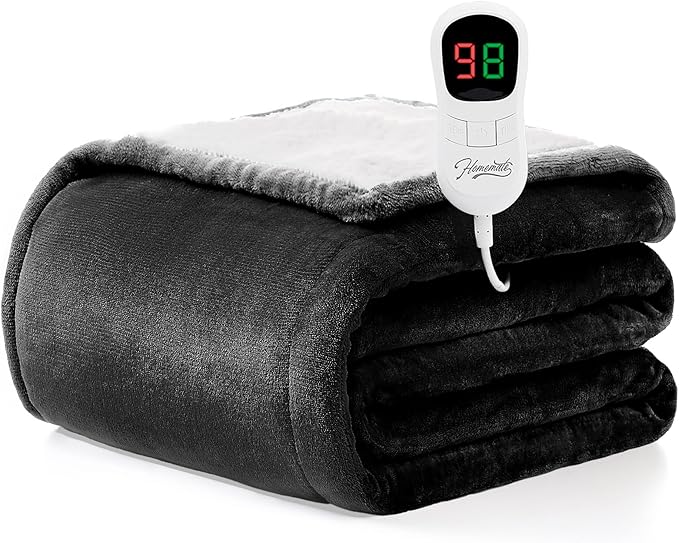Homemate Electric Heated Blanket Twin Size by Homemate