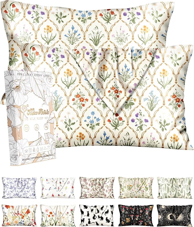 Miss Adola 2 Pack Silk Pillowcase by MissAdola
