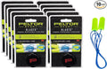 Peltor Sport Blasts Corded Disposable Earplugs 97081-10C, 2 Pair Pack, Neon by PeltorSport