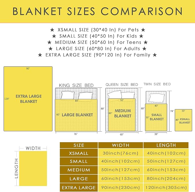 Fish Flannel Fleece Blanket Throw Couch Microfiber Soft Cozy Lightweight Luxury - Image 2