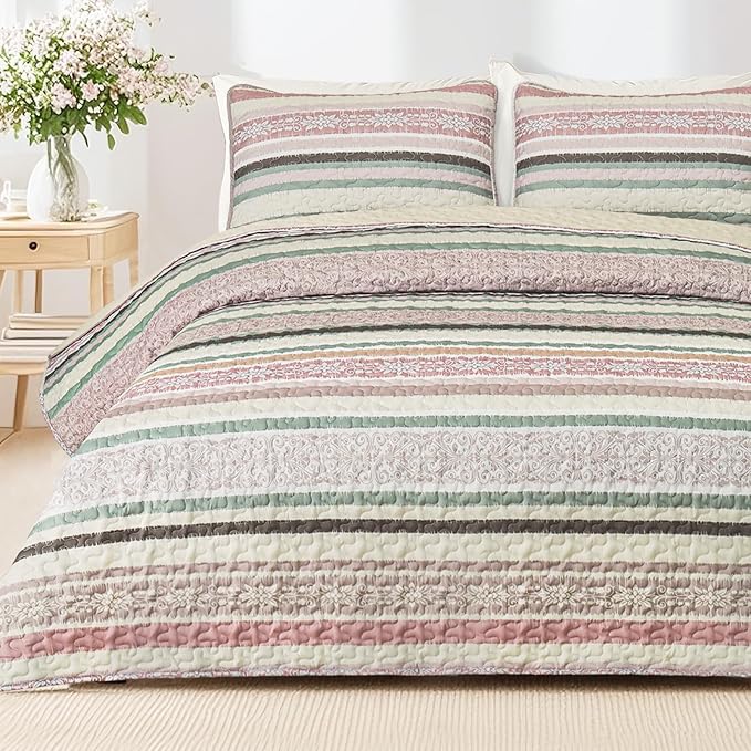 Exclusivo Mezcla Reversible Boho Quilts King Size by ExclusivoMezcla