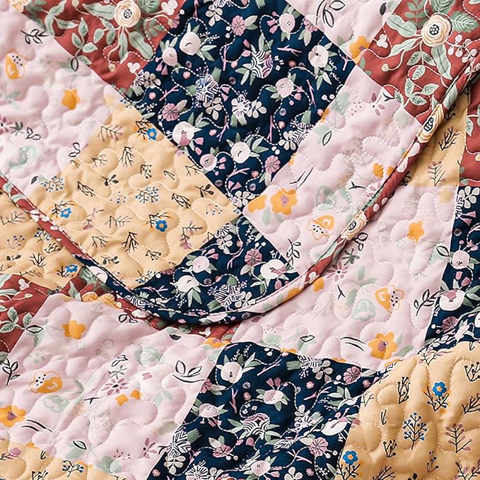 Exclusivo Mezcla 50"x 60" Quilted Throw Blanket- Microfiber Quilt Throw - Image 4