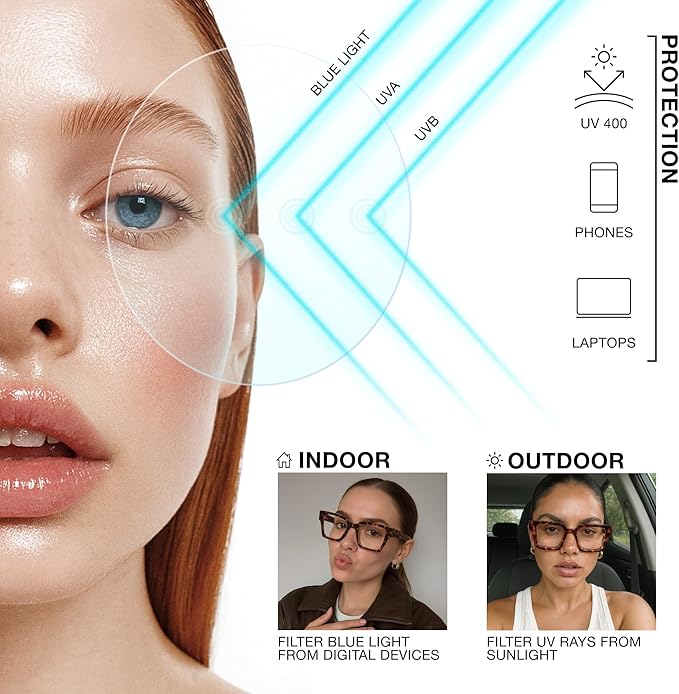 livho Oversized Eyewear Frame for Woman and Men - Image 5