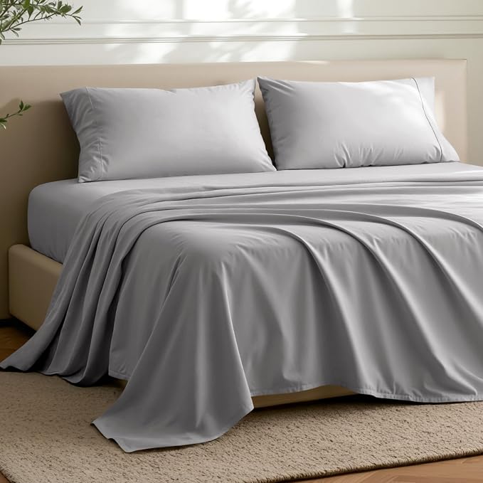 Bare Home Full Flat Sheet - Image 2