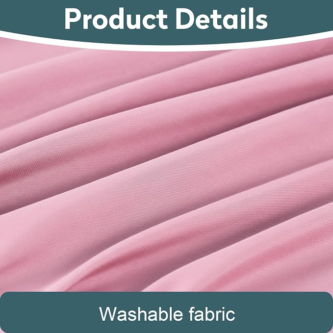 Toodou Silky Soft, Most Comfortable and Luxurious Pink Queen Flat Sheet is Made - Image 6