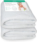 Newton Baby Waterproof Crib Mattress Pad | Ultra-Breathable Quilted Layer by newton