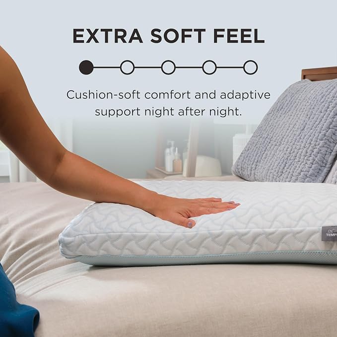 Tempur-Pedic TEMPUR-Cloud® + Cooling Pillow, King - Image 7