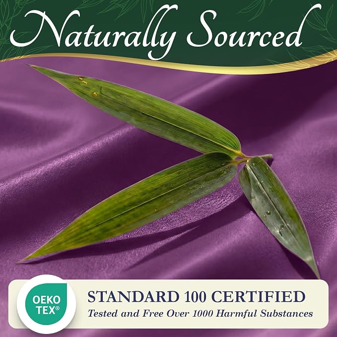 DECOLURE 100% Viscose Derived from Bamboo Sheets California King Size - Image 7