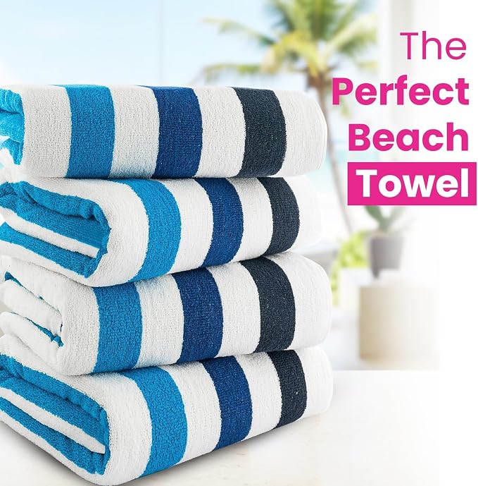 CASA COPENHAGEN Monaco Beach Towels Designed in Denmark Rough and Tough - Image 2